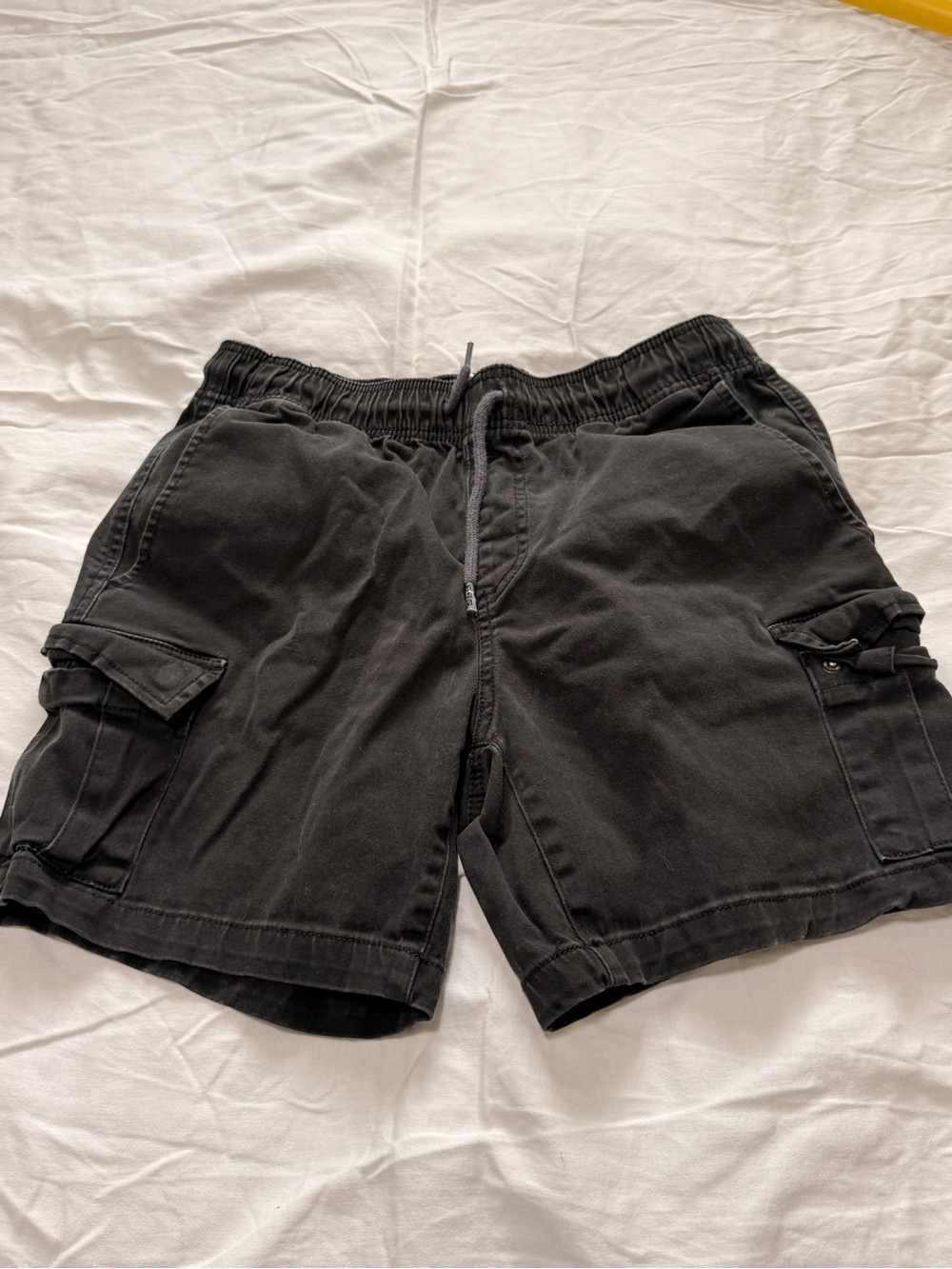 RSQ Black Cargo Shorts with Drawstring